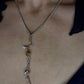 roses and chain pendant